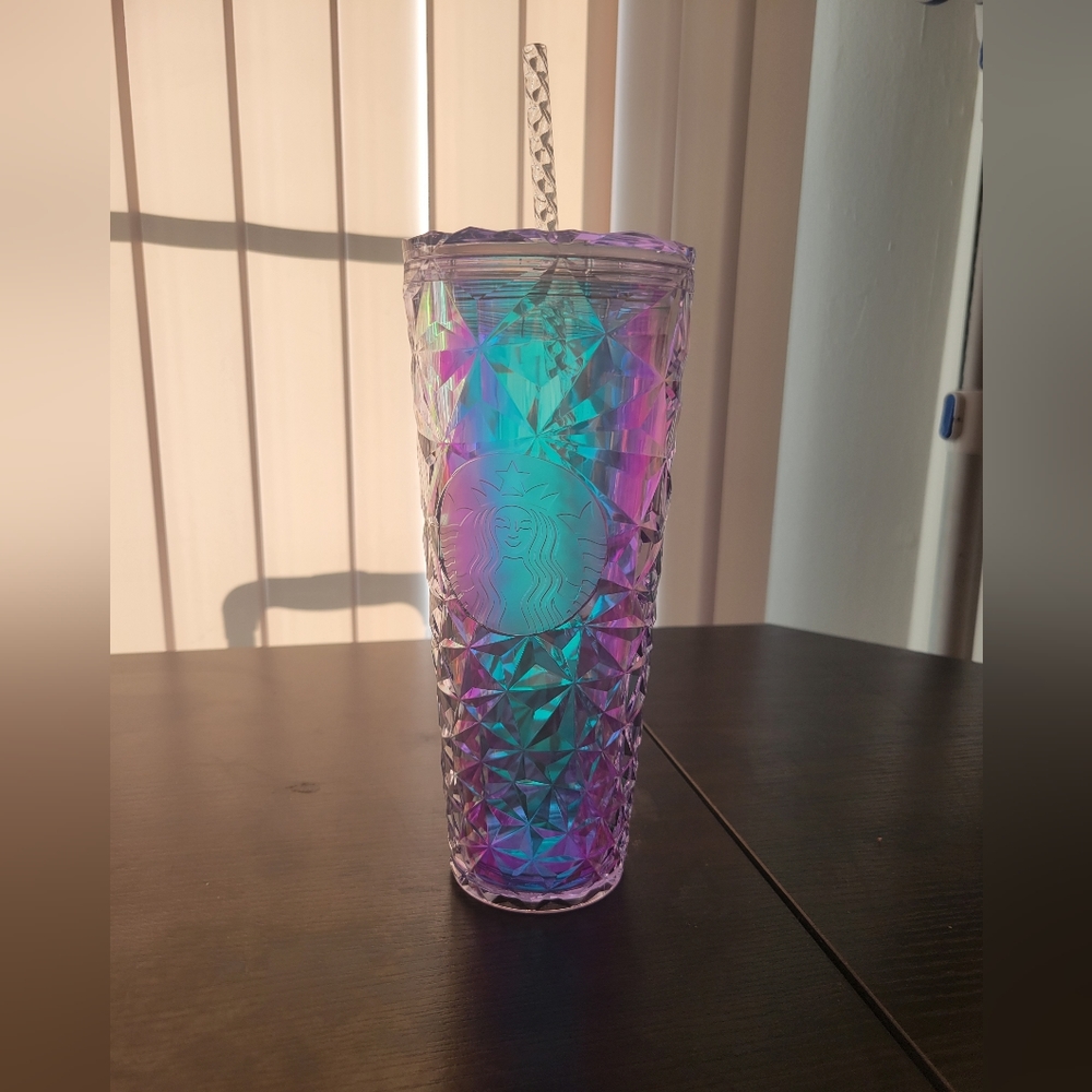 Iridescent Starbucks Holiday 24oz Cold Cup